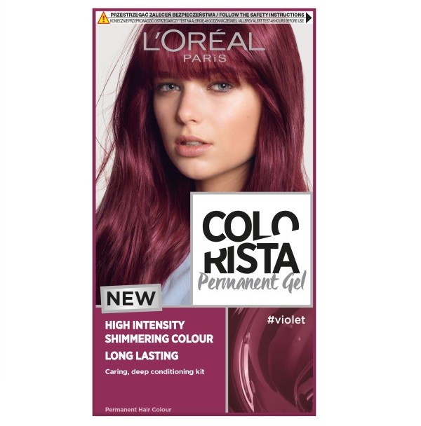 Colorista Permanent Gel Violet Trwała farba do włosów