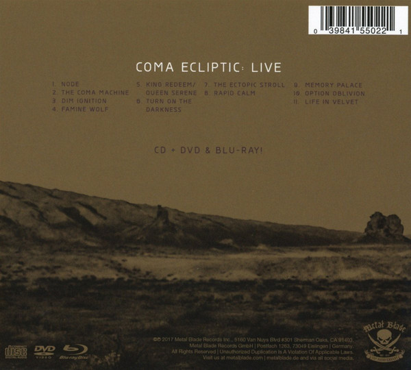 Coma Ecliptic: Live