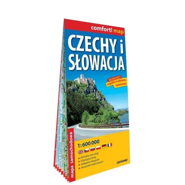 Comfort map Czechy i Słowacja 1:600 000