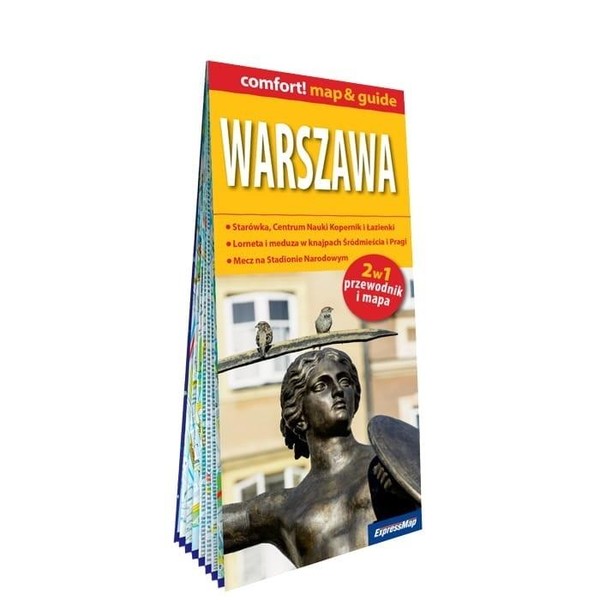 Comfort map Warszawa 2w1