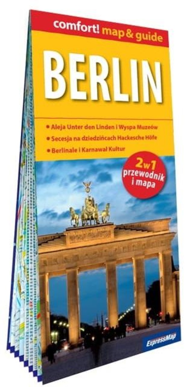 Comfort! map&guide Berlin 2w1