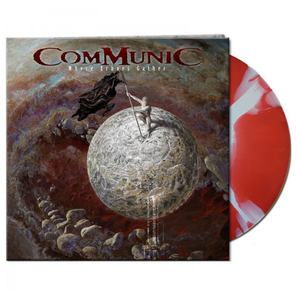 Where Echoes Gather Red White Marbled (vinyl)