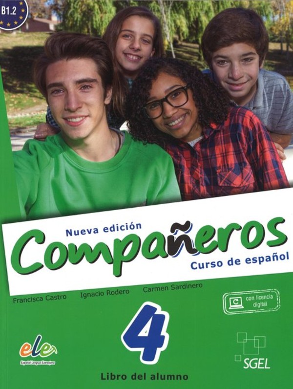 Companeros 4. Libro del alumno Podręcznik + licencia digital Nueva edicion