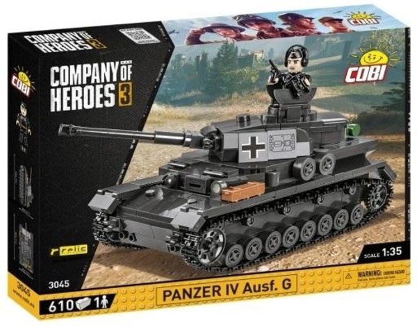 Klocki Company of Heroes 3 Czołg Panzer IV