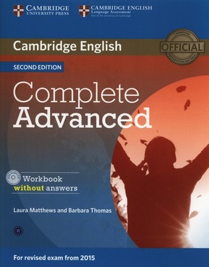 Complete Advanced. Workbook Zeszyt ćwiczeń + CD