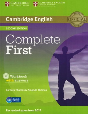 Complete First. Workbook Zeszyt ćwiczeń + Answers + CD (z kluczem) 2ed edition (2014)
