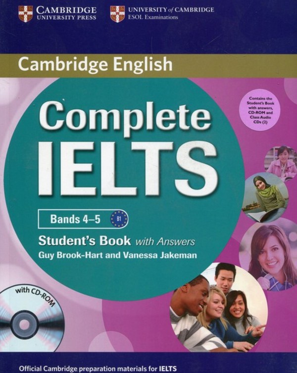 Complete IELTS Bands 4-5 Student`s Pack (Student`s Book with Answers with CD-ROM and Class Audio CDs (2))