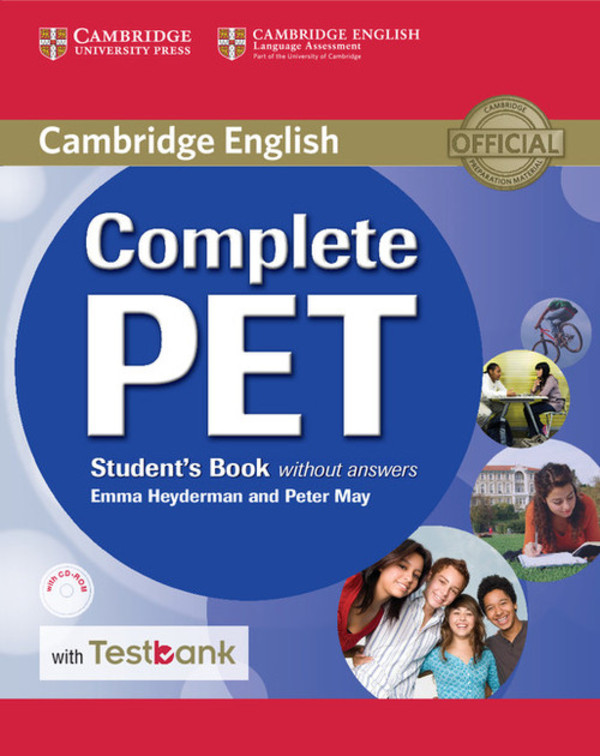 Complete PET. Student`s Book Podręcznik + CD-ROM + Testbank (bez odpowiedzi)