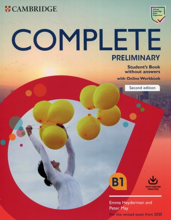 Complete Preliminary. Student`s Book Podręcznik + Online Workbook Zeszyt ćwiczeń online (bez odpowiedzi)