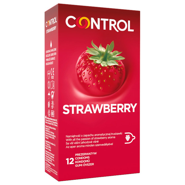 Strawberry Condoms Prezerwatywy o smaku truskawki