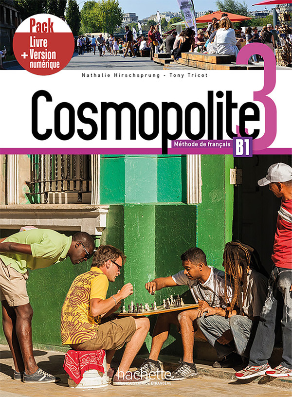 Cosmopolite 3. B1. Język francuski. Podręcznik + kod (podręcznik online) /PACK/