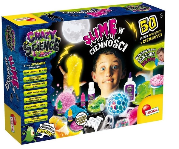 Crazy Science Slime w ciemności