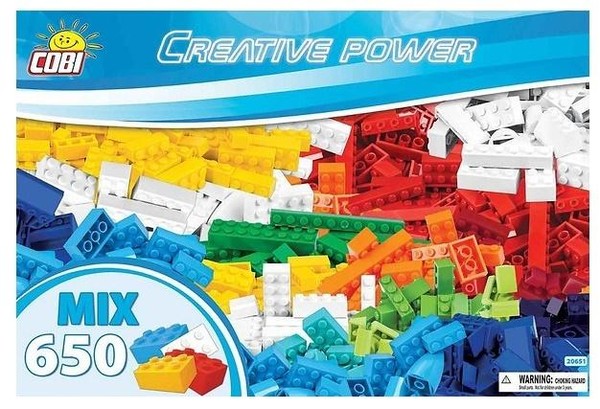 Klocki Creative Power 650 elementów