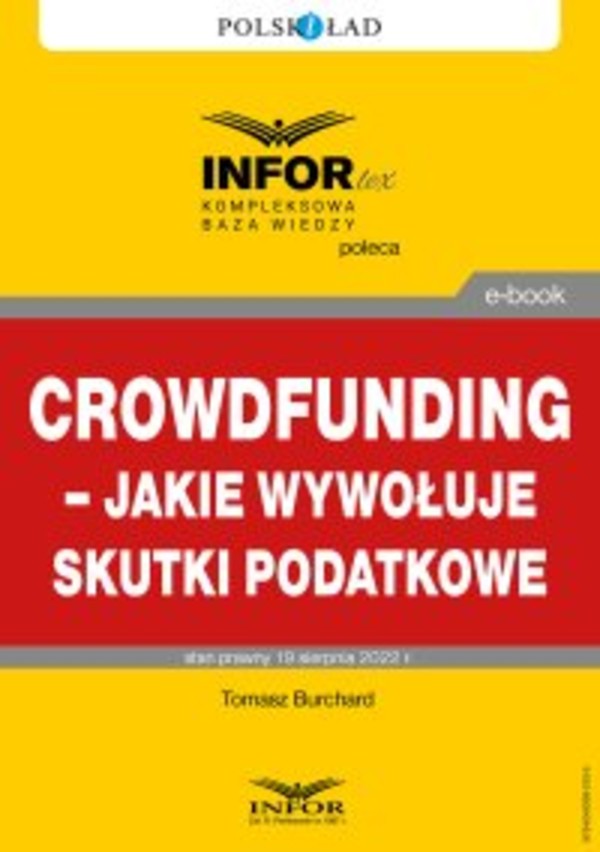 Crowdfunding – jakie wywołuje skutki podatkowe - pdf