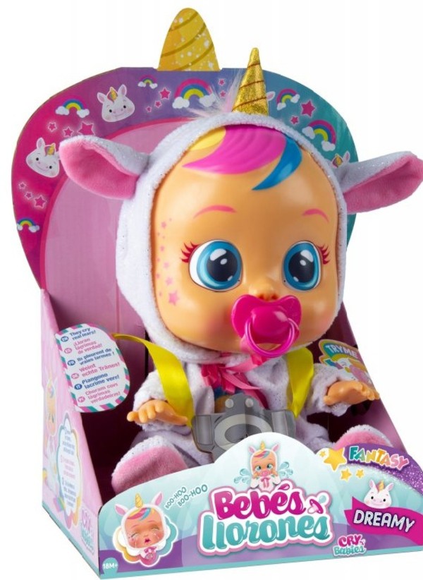 Cry Babies Lalka Dreamy Unicorn TM Toys Sklep