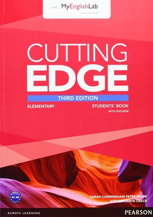 Cutting Edge Elementary. Student`s Book Podręcznik + MyEnglishLab + DVD Third edition