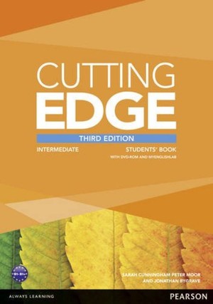 Cutting Edge Intermediate. Student`s Book Podręcznik + MyEnglishLab + DVD 3rd edition