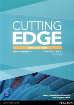 Cutting Edge Pre-Intermediate. Student`s Book Podręcznik + DVD Third edition