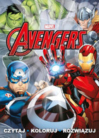 Czytaj, koloruj, rozwiązuj Marvel Avengers