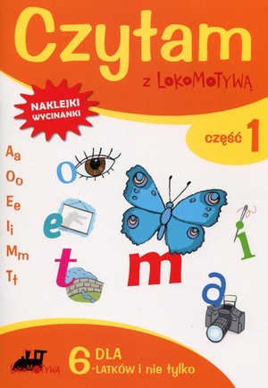 Czytam z Lokomotywą Część 1 dla 6-latków i nie tylko