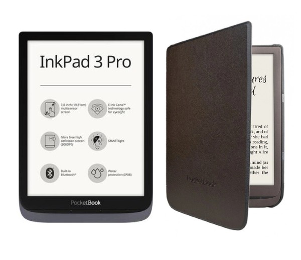 Czytnik Ebooków Pocketbook InkPad 3 Pro + Etui PocketBook Inkpad 3 Shell