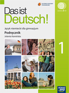 Das ist Deutsch! 1. Podręcznik + 2CD Język niemiecki dla gimnazjum