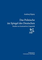 Okładka:Das Polnische im Spiegel des Deutschen. Studien zur kontrastiven Linguistik 