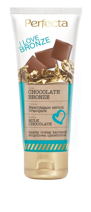 I Love Bronze Nawilżające serum brązujące Milk Chocolate