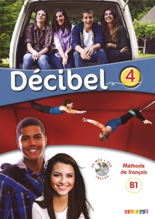 Decibel. 4 Podręcznik + CD + DVD