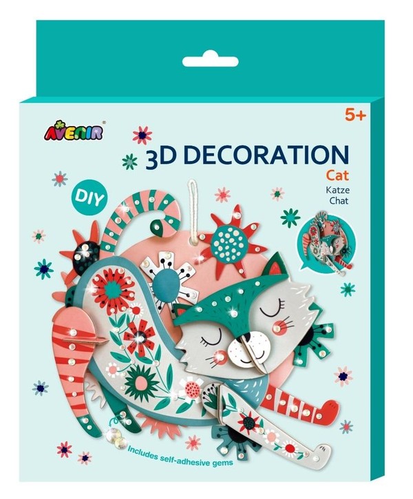 Dekoracje 3D - Kot