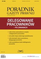 Okładka:Delegowanie pracowników - po zmianach 