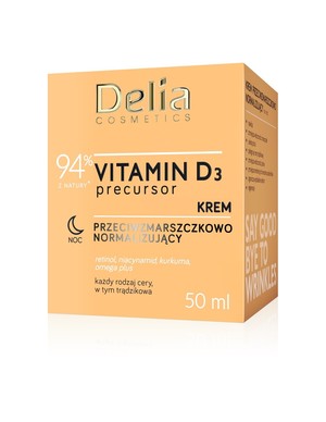 Vitamin D3 Precursor Krem przeciwzmarszczkowo - normalizujący na noc