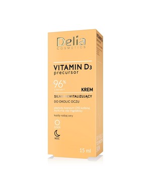 Vitamin D3 Precursor Krem silnie rewitalizujący do okolic oczu na dzień i noc