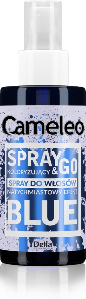 Cameleo Spray&Go Koloryzujacy spray do włosów Niebieski