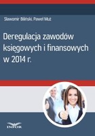 Deregulacja zawodów księgowych i finansowych w 2014 r. - pdf