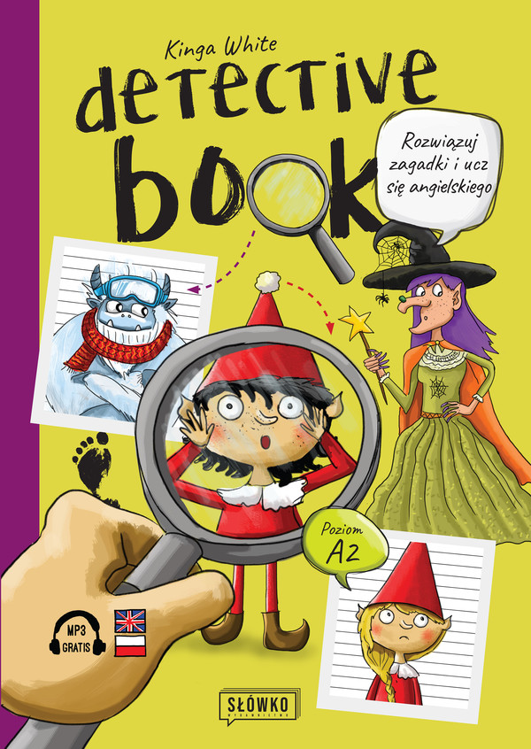 Detective book Rozwiązuj zagadki i ucz się angielskiego