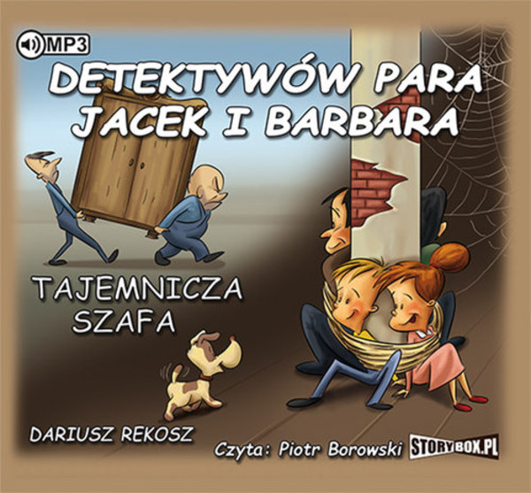 Detektywów para, Jacek i Barbara Tajemnicza szafa Audiobook CD Audio