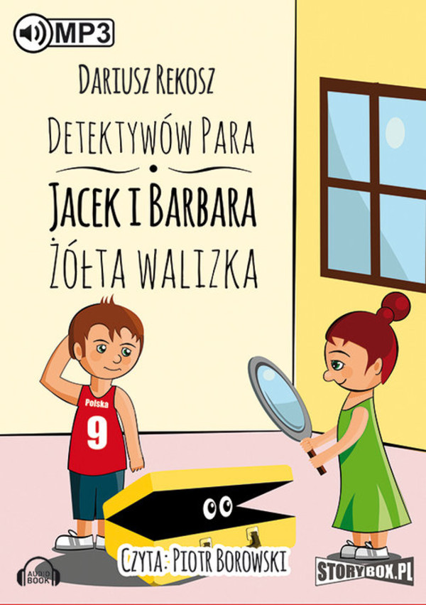 Detektywów para Jacek i Barbara Żółta walizka Audiobook CD Audio