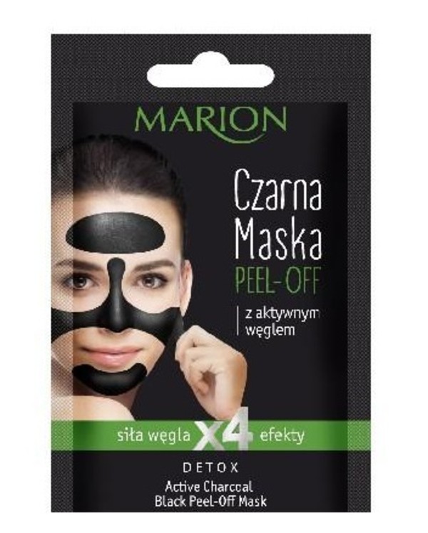 Detox Aktywny Węgiel Maska czarna peel-off