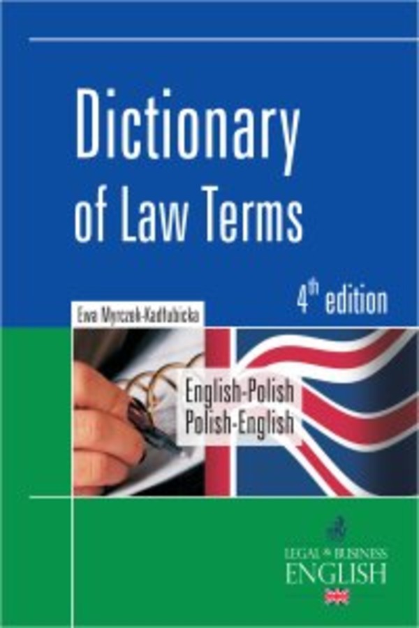 Dictionary of Law Terms. Słownik terminologii prawniczej. English-Polish/Polish-English - pdf 4