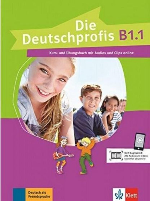 Die Deutschprofis B1.1 Kursbuch + Ubungsbuch + audio online nowa podstawa programowa - wyd. 2019