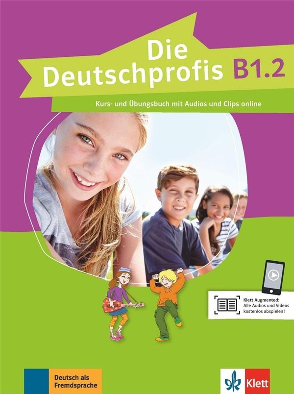 Die Deutschprofis B1.2. Kursbuch + Ubungsbuch + audio online