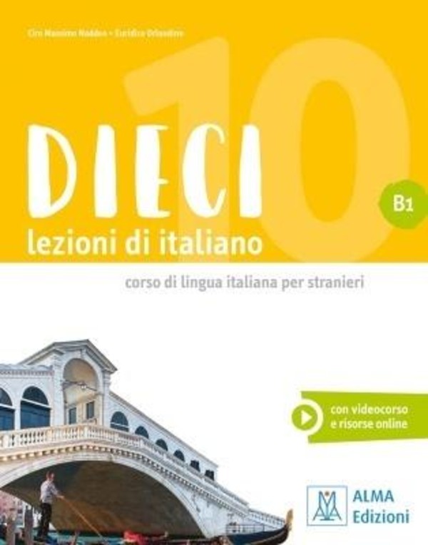 Dieci. Lezioni di italiano. B1. Podręcznik + wersja cyfrowa