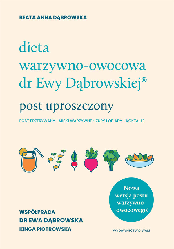 Dieta warzywno-owocowa dr Ewy Dąbrowskiej post uproszczony Post przerywany miski warzywne zupy i obiady koktajle