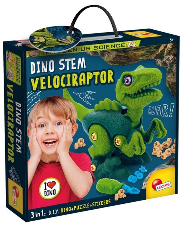 I`m genius Dino Stem Velociraptor