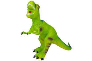 Dinozaur T-Rex szaro-zielony
