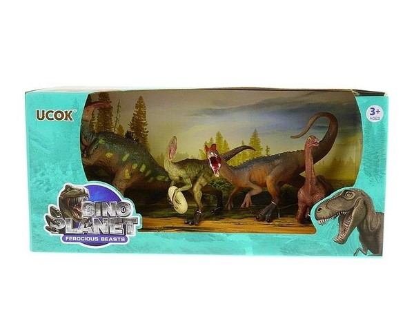 Figurki Dinozaury 4 sztuk