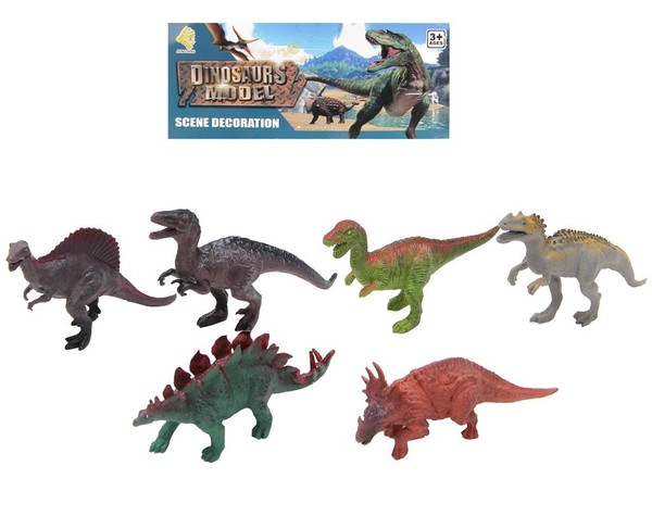 Figurki Dinozaury 6 sztuk