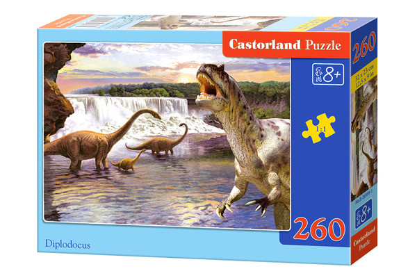 Puzzle Diplodocus 260 elementów