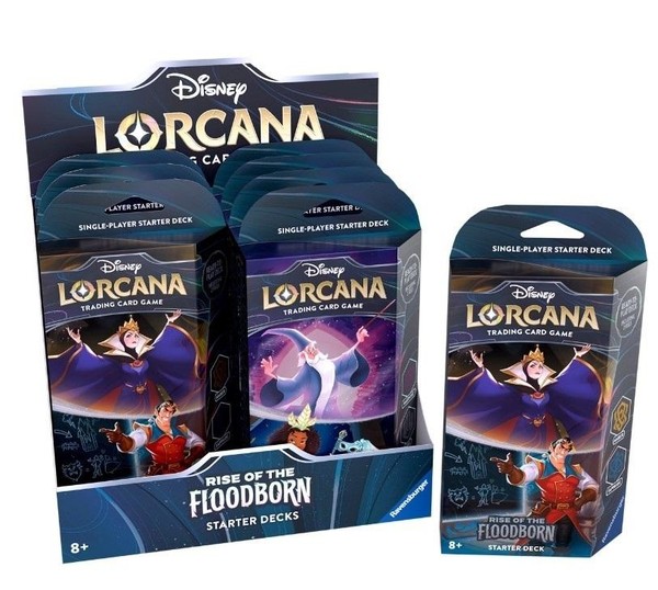Gra TCG Disney Lorcana Starter Deck Set Box (8 set)